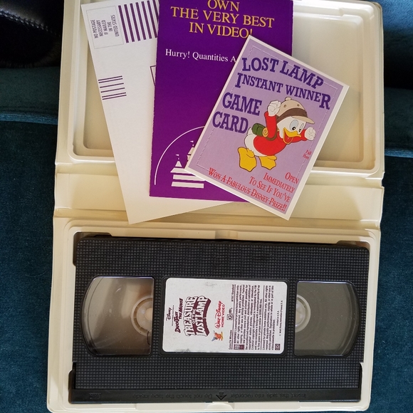 DuckTales Treasure of the Lost Lamp (1991 VHS) - Picture 3 of 7